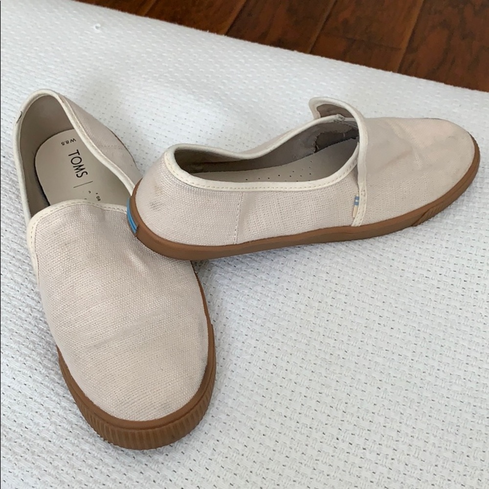 Toms Nude Clemente slip on shoes Women’s 8.5
